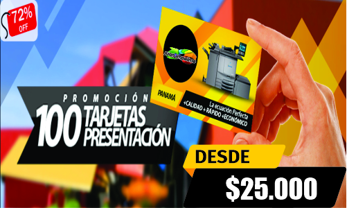 Juanimprime; servicio de diseño e impresion de tarjetas de presentacion